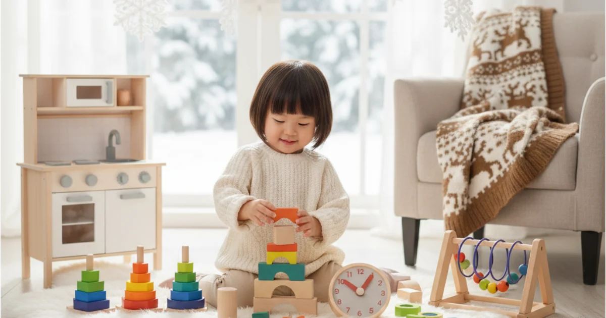【保存版】3歳児の集中力が劇的UP!知育玩具のプロが選ぶ冬休みのおすすめ5選&正直な失敗談
