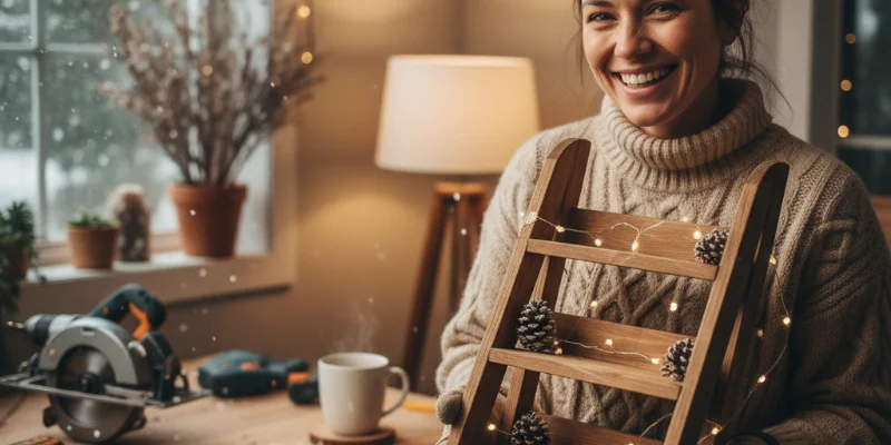 作業で使用した電動ドライバーとDIYの様子。トルク調整機能付きの軽量なドライバーと予備バッテリーが作業効率に役立ちました。